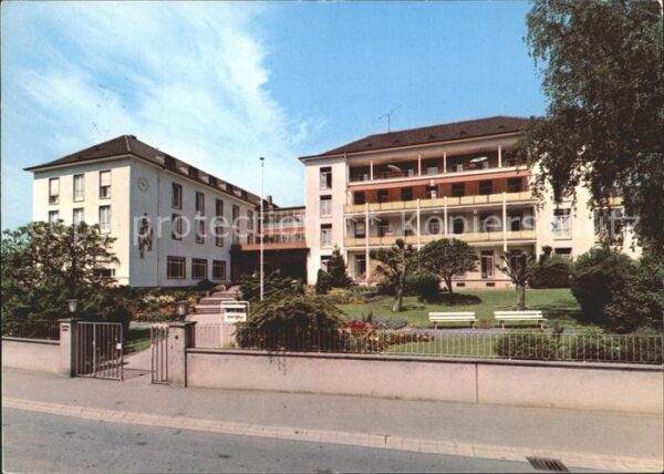 Bad Muenster Stein Ebernburg Sanatorium LVA