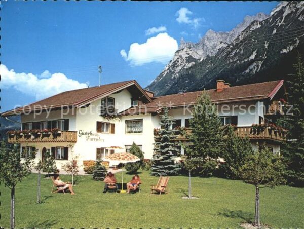 Mittenwald Bayern Gästehaus Fürruder