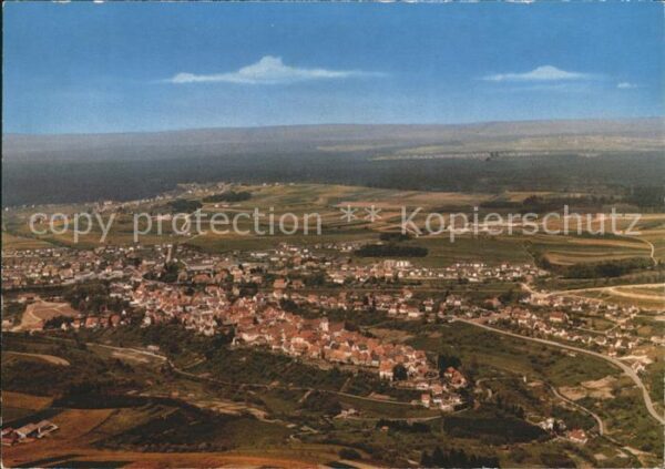 Dornstetten Wuerttemberg Fliegeraufnahme