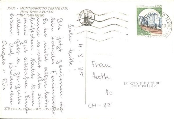 Montegrotto Terme Hotel Terme Apollo – Bild 2