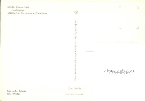 Siofok Balaton Szallo Hotel – Bild 2
