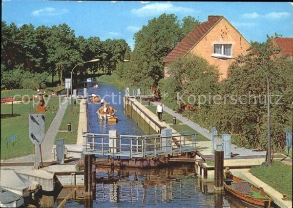 Wendisch Rietz Scharmützelsee Schleuse