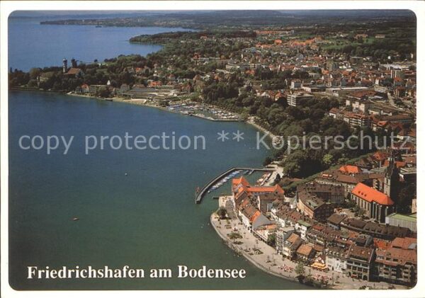 Friedrichshafen Bodensee Fliegeraufnahme