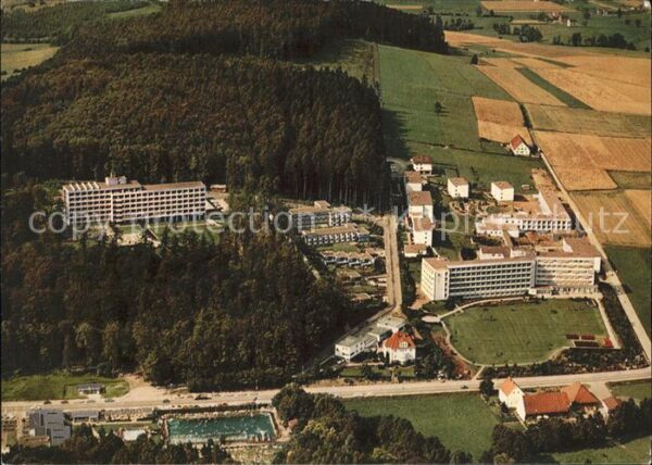 Bad Driburg Fliegeraufnahme Sanatorium Berlin