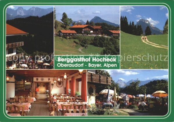 Oberaudorf Berggasthof Hocheck