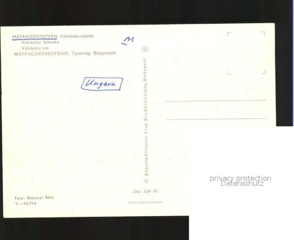 Matraszentimre Vidroczky csarda – Bild 2