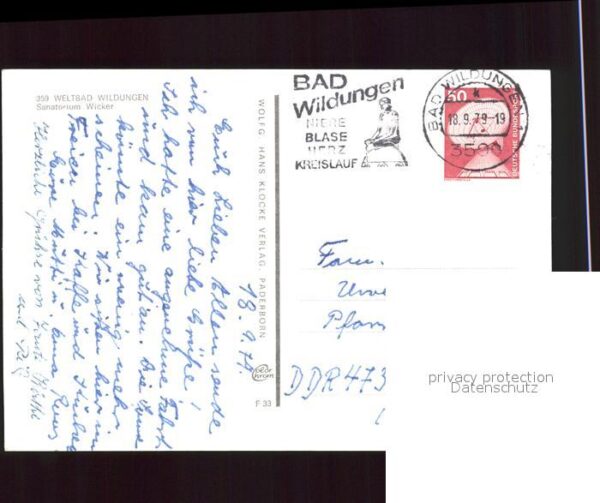 Bad Wildungen Sanatorium Wicker – Bild 2