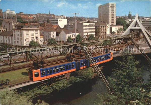 Wuppertal Schwebebahn Stadtmitte