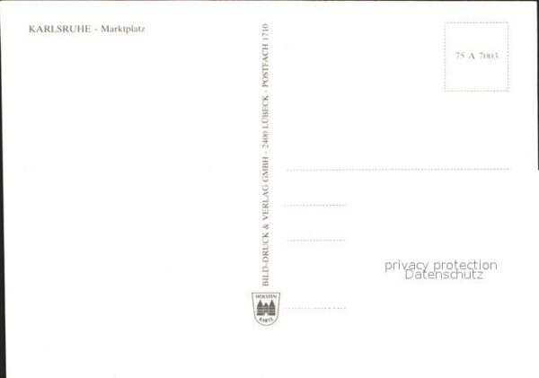 Karlsruhe Marktplatz – Bild 2