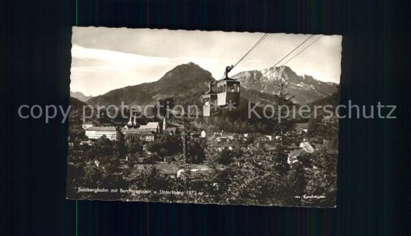 Berchtesgaden Seilbahn mit Unterberg