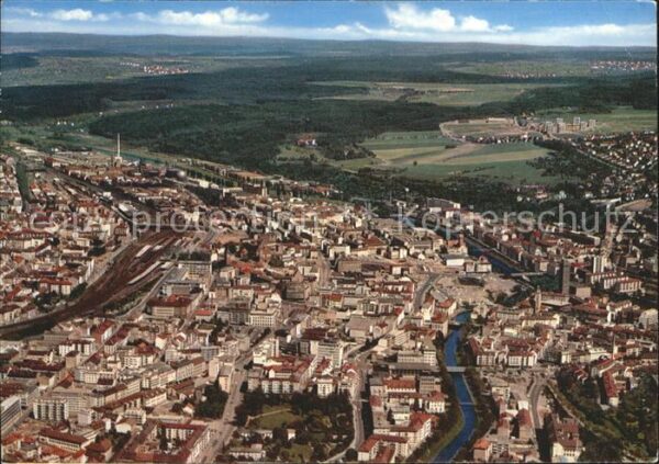 Pforzheim Fliegeraufnahme Uhren Schmuck