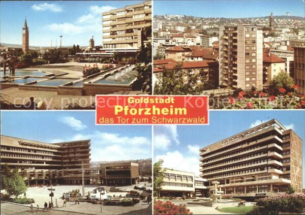 Pforzheim Goldstadt Weltplatz für Schmuck und Uhr