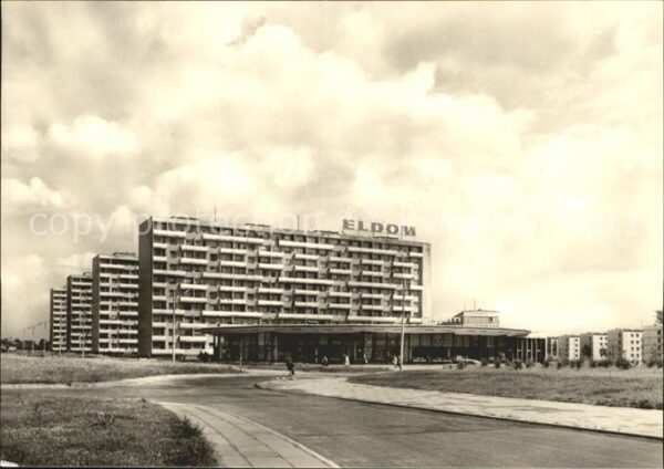 Litzmannstadt Lodz Eldom-Gebäude