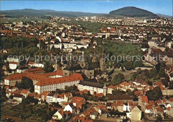 Fulda Fliegeraufnahme Barockstadt