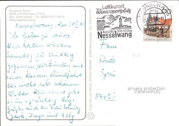 Zell Allgaeu Burghotel Bären – Bild 2