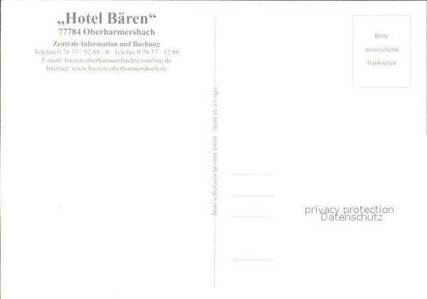 Oberharmersbach Hotel Bären – Bild 2