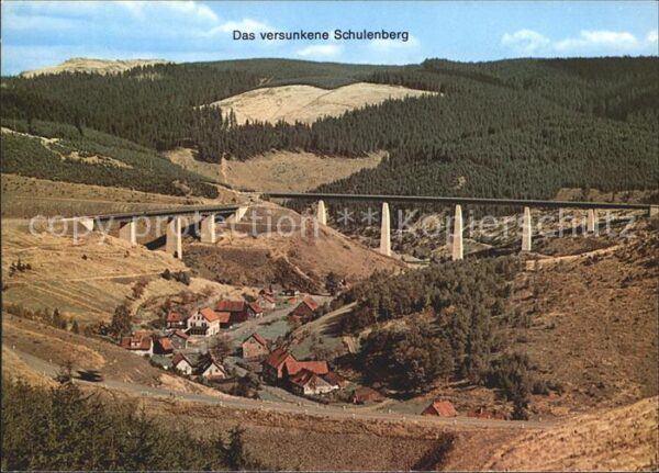 Schulenberg Oberharz Ort vor der Überflutung