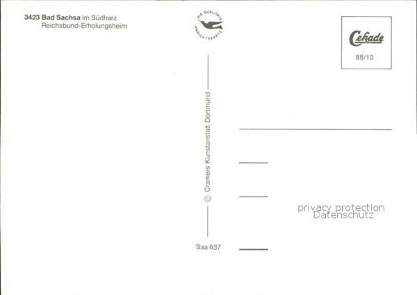 Bad Sachsa Harz Reichsbund Erholungsheim – Bild 2