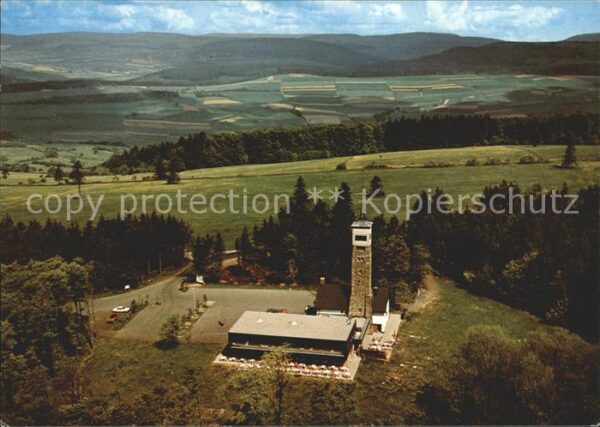Kirchheim Hessen Fliegeraufnahme Berggasthof Eisenberg m