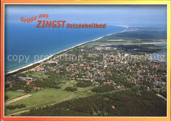 Zingst Ostseebad Fliegeraufnahme Darß