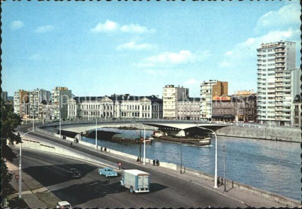 Liege Luettich Boveriebrücke
