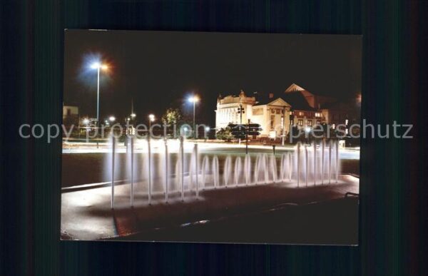 Giessen Lahn Universitätsstadt Stadttheater bei Nach