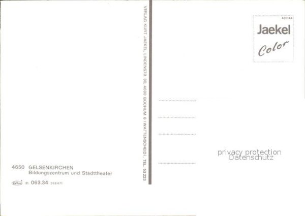 Gelsenkirchen Bildungszentrum mit Stadttheater – Bild 2