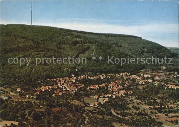 Dannenfels Fliegeraufnahme Donnersberg Fernsehturm