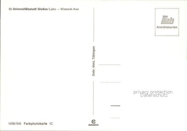 Giessen Lahn Universitätsstadt  Wieseck Aue – Bild 2
