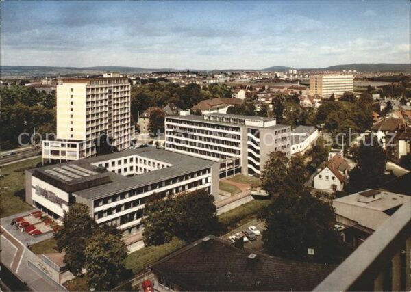Giessen Lahn Blick vom DachCafe auf Behördenzentrum