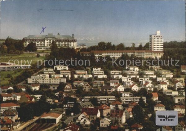 Koenigstein Taunus Fliegeraufnahme mit Klinik der KVB und