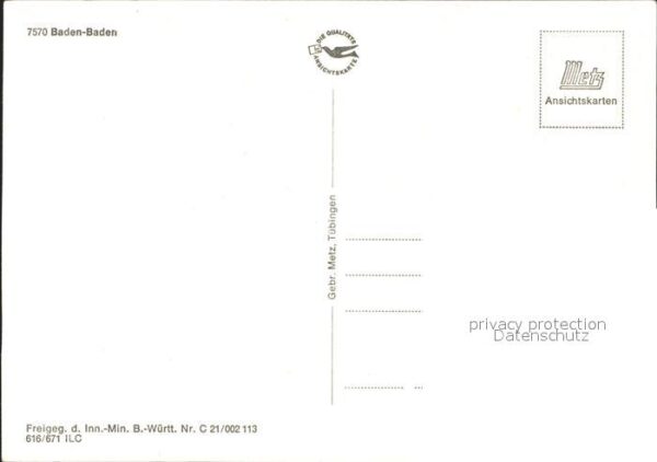 Baden-Baden Fliegeraufnahme – Bild 2