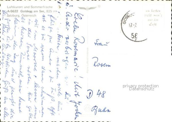Goldegg Fliegeraufnahme mit See – Bild 2