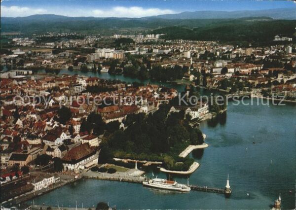 Konstanz Bodensee Fliegeraufnahme