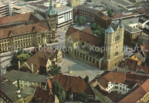 Braunschweig Fliegeraufnahme Burgplatz Rathaus