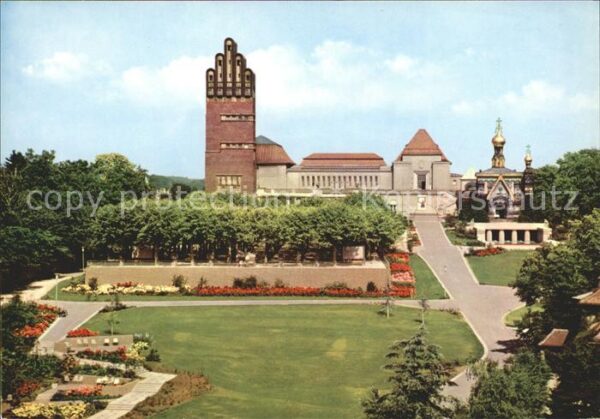 Darmstadt Künstlerkolonie Russische Kapelle Hochz