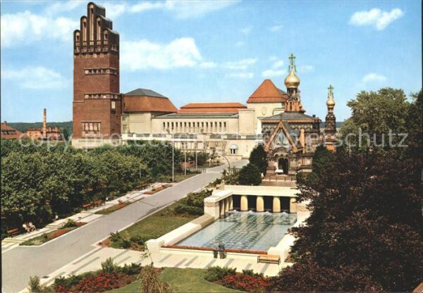 Darmstadt Künstlerkolonie Russische Kapelle Hochz