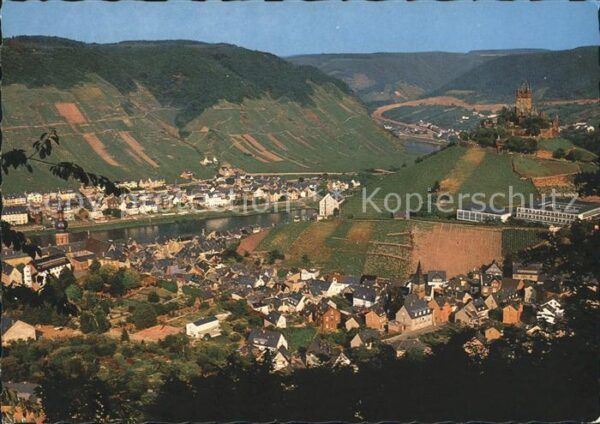 Cochem Mosel Fliegeraufnahme mit Burch