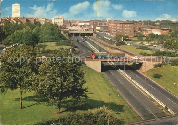 Duisburg Ruhr Haupbahnhof Stadtautobahn