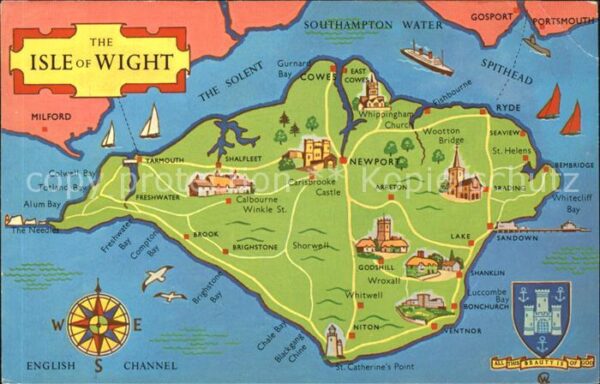 Newport Isle of Wight Brighstone Brook Arreton Brading