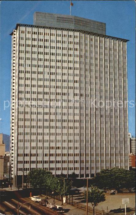 Vancouver British Columbia B C Electric Building