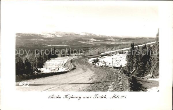 Alaska US-State Highway Trutch