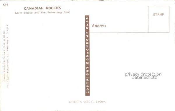 Canadian Rockies Lake Louise Swimming Pool – Bild 2