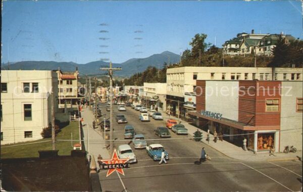 Prince Rupert Business section Third Avenue