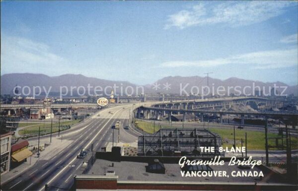 Vancouver British Columbia Granville Bridge