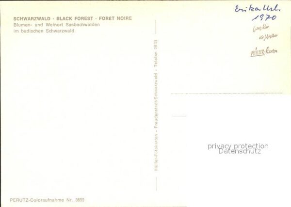 Sasbachwalden Alte Häuser – Bild 2