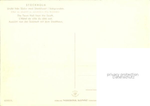 Stockholm Stadthaus – Bild 2