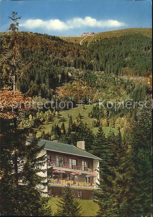 Multen Belchen Cafe Pension Jägerstüble