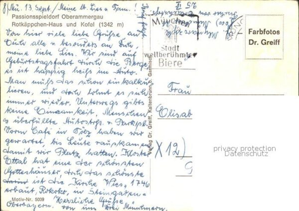Oberammergau Rotkäppchen Haus Kofel – Bild 2