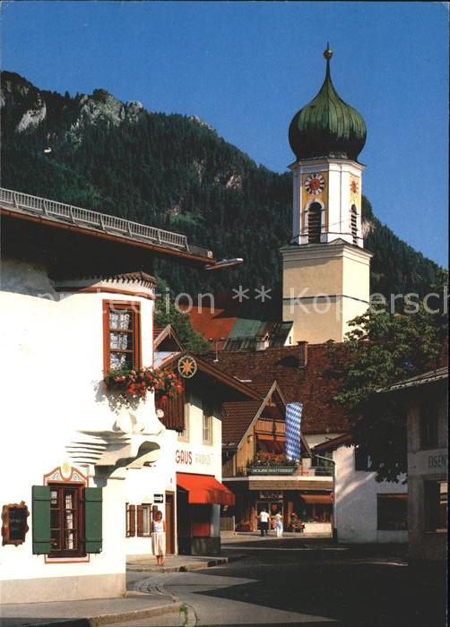 Oberammergau Pfarrkirche St Peter Paul